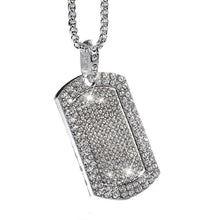 Load image into Gallery viewer, ICED Dog Tag Pendant