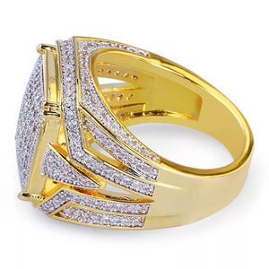 Diamond Offset Ring